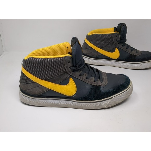 Nike Mavrk Mid 2 Size 8 Shoes Mens Gray Mango Laser Orange Sneakers‎ 386611-080 - Picture 3 of 10